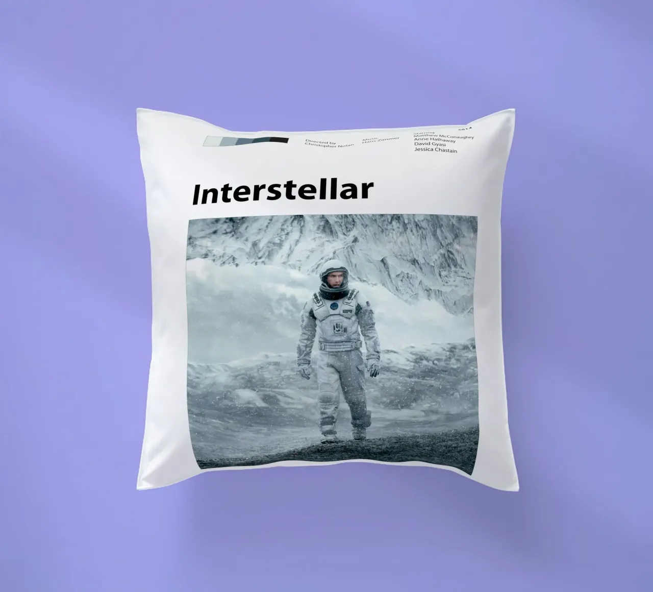 Interstellar cuscino da The Movie Wall