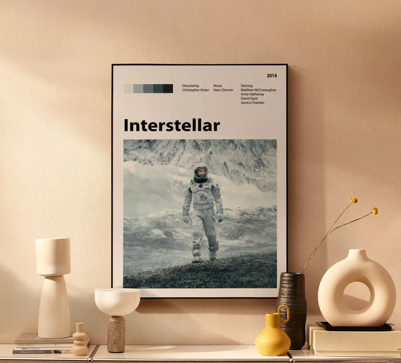 Interstellar alluminio dibond da 🎞 The Movie Wall
