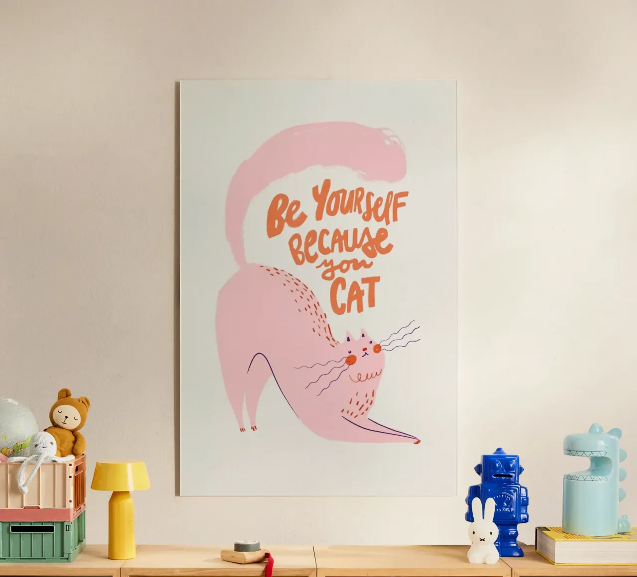 Because You Cat plexiglass da Pure