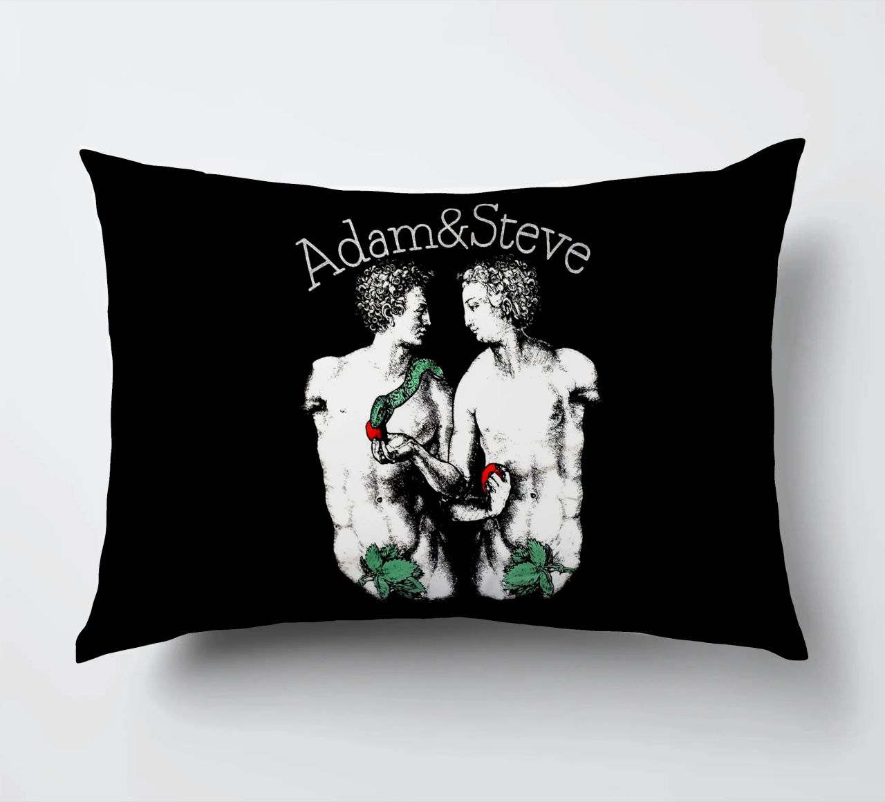 Questione nera Adam e Steve cuscino da Fewasyes