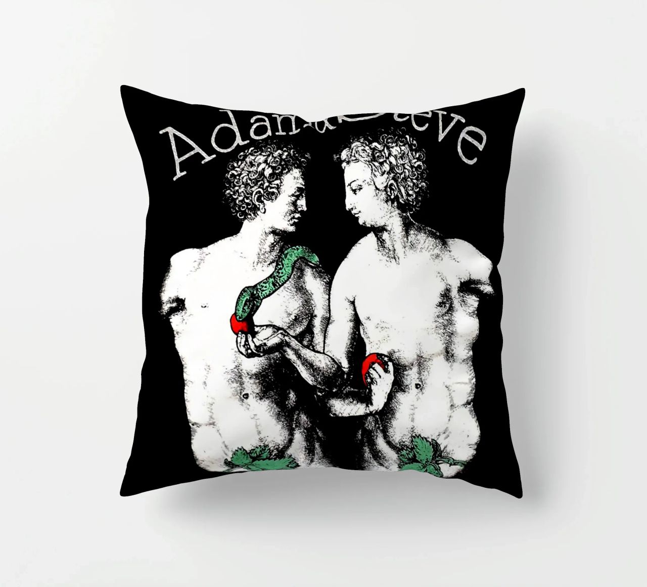 Questione nera Adam e Steve cuscino da Fewasyes