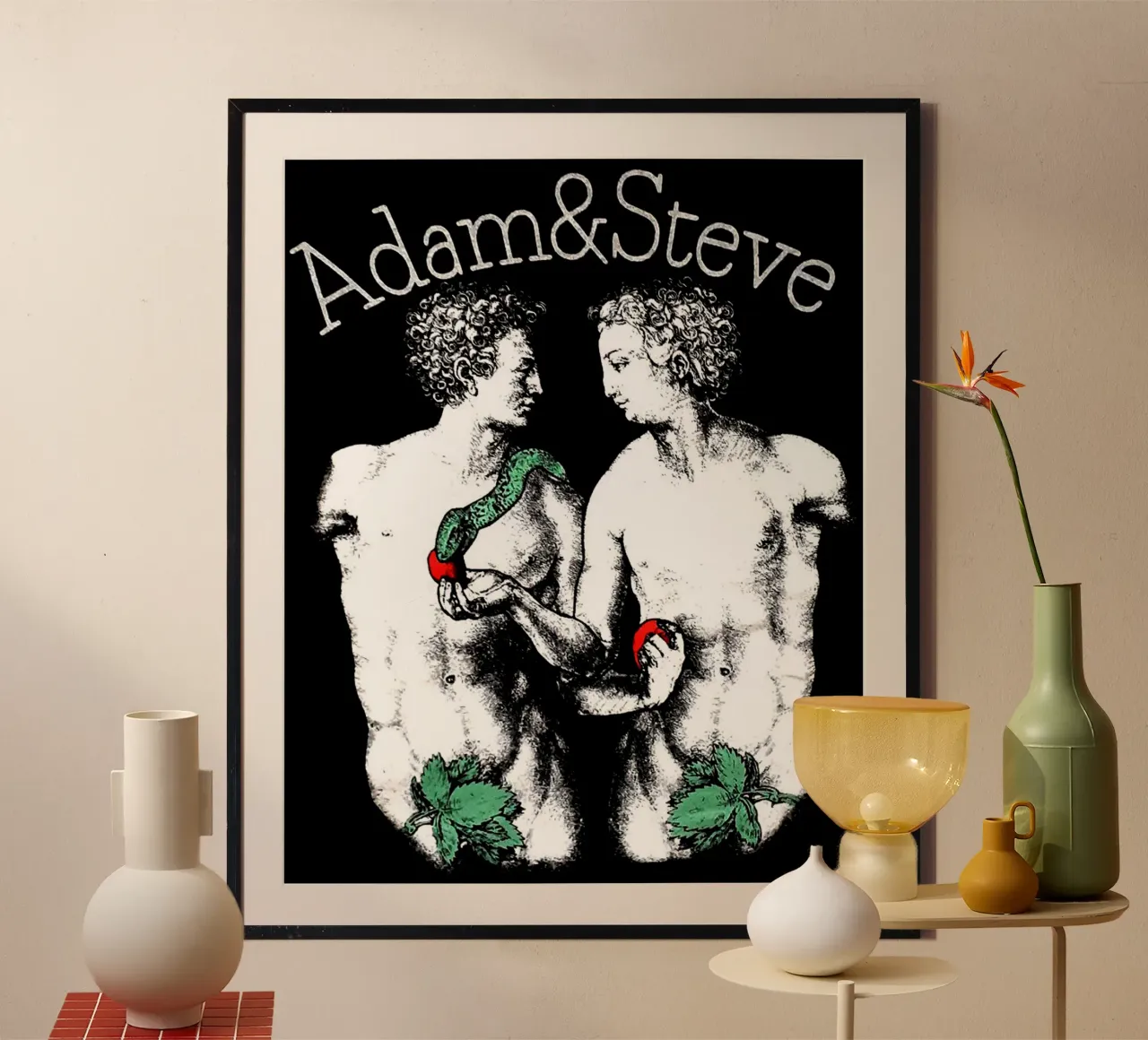 Black Matter Adam en Steve hahnemühle van Fewasyes