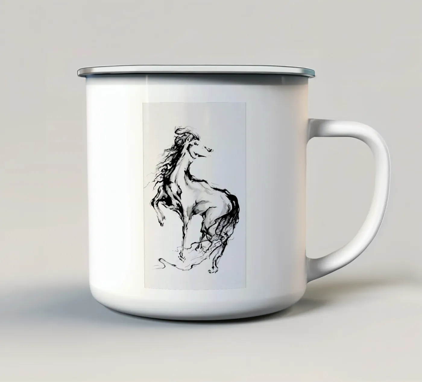 Pride enamel mug by Marc Allante