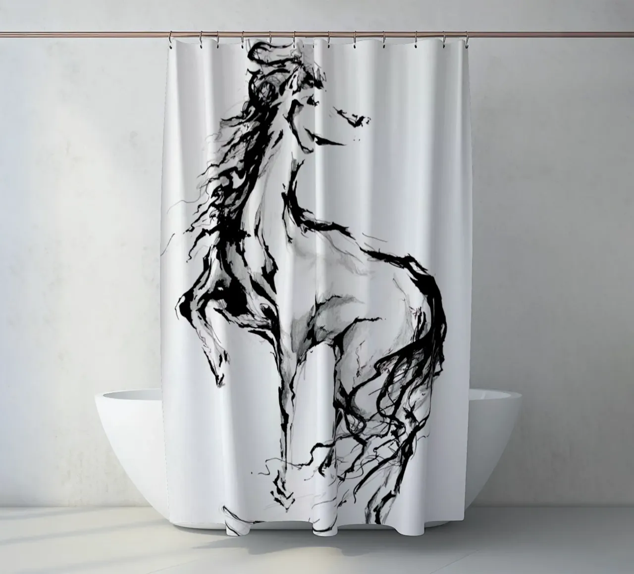 Pride shower curtain by Marc Allante