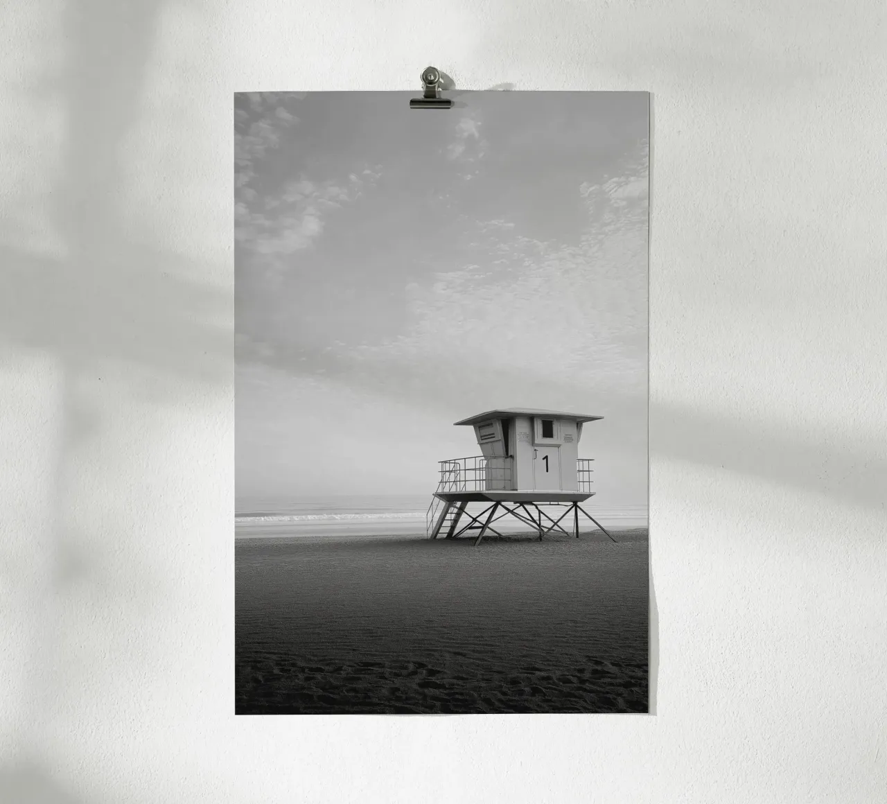 Spiaggia della Torre del Bagnino carta hahnemühle da Indigo Tides Art