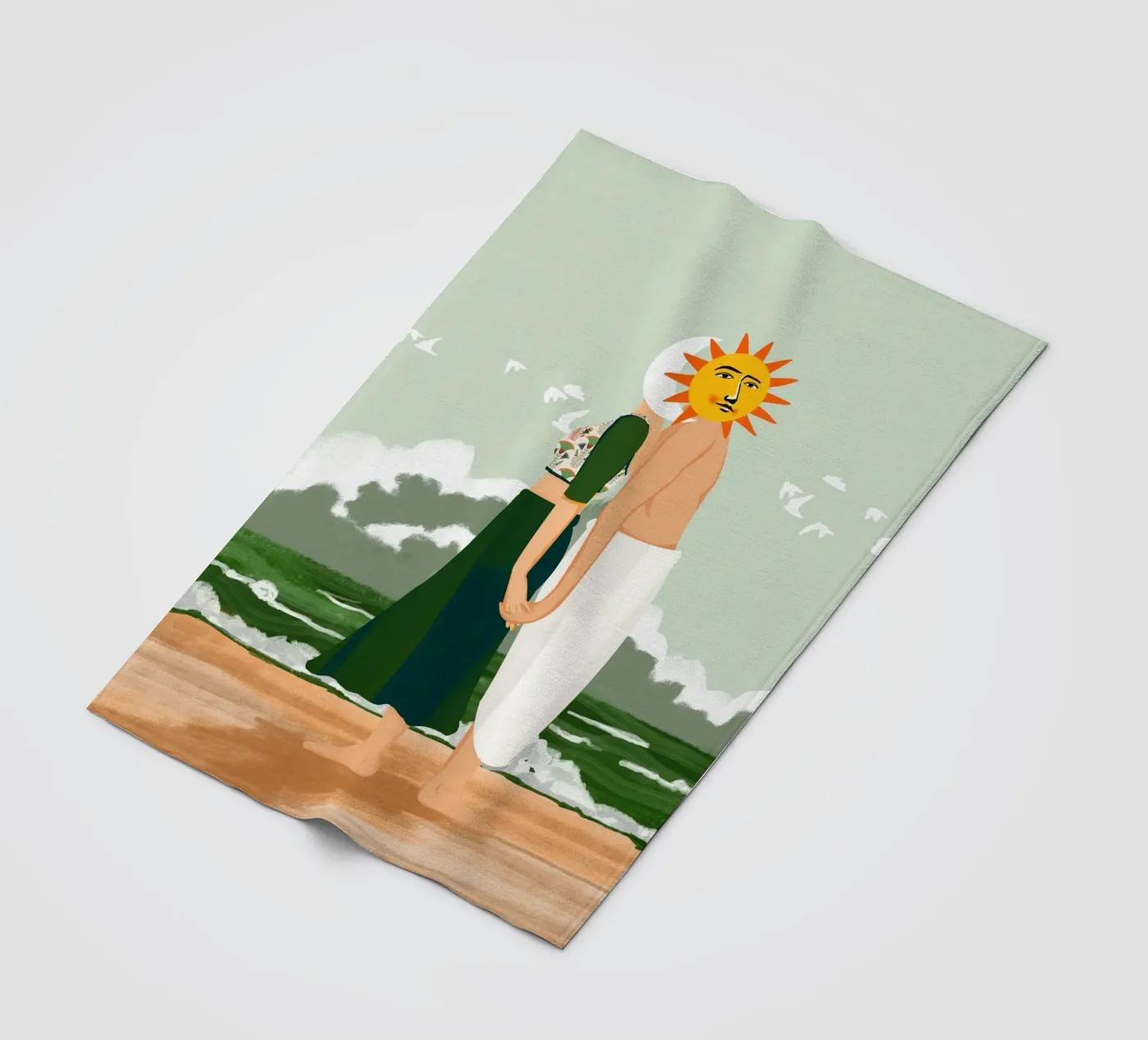 Celestial Union fleece blanket by 83oranges.com