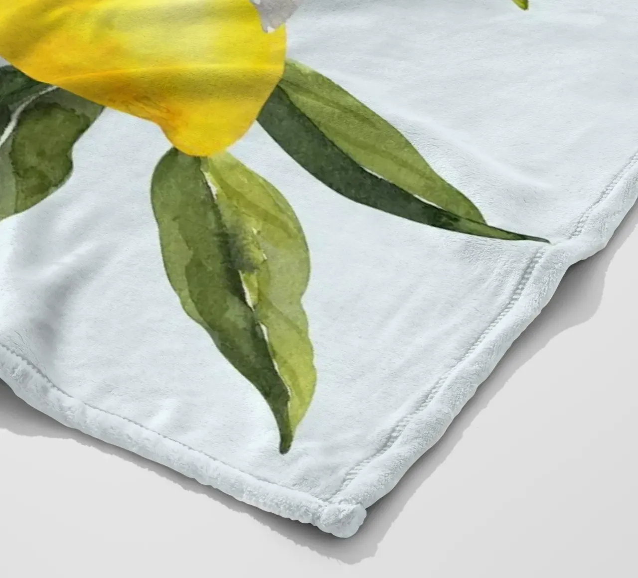 Lemon Print, Positano Poster, Italy Poster coperta in pile da Bella Studio