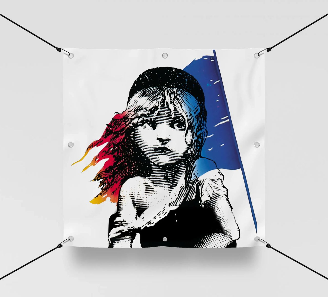 Les Misérables telo in pvc da Fewasyes