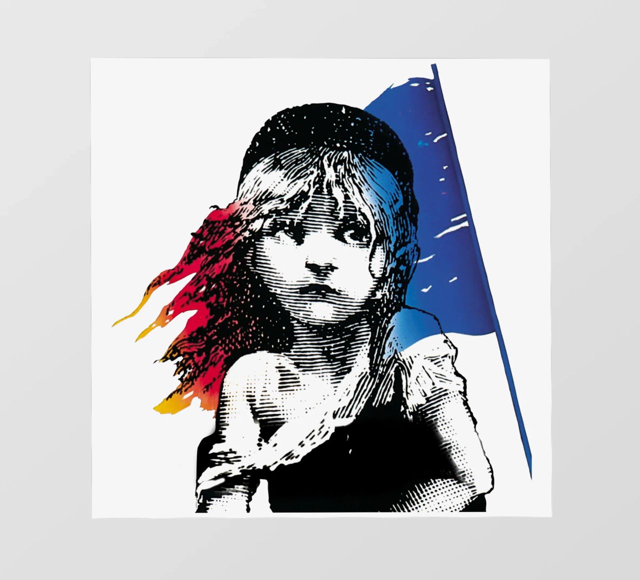 Les Misérables telo in pvc da Fewasyes
