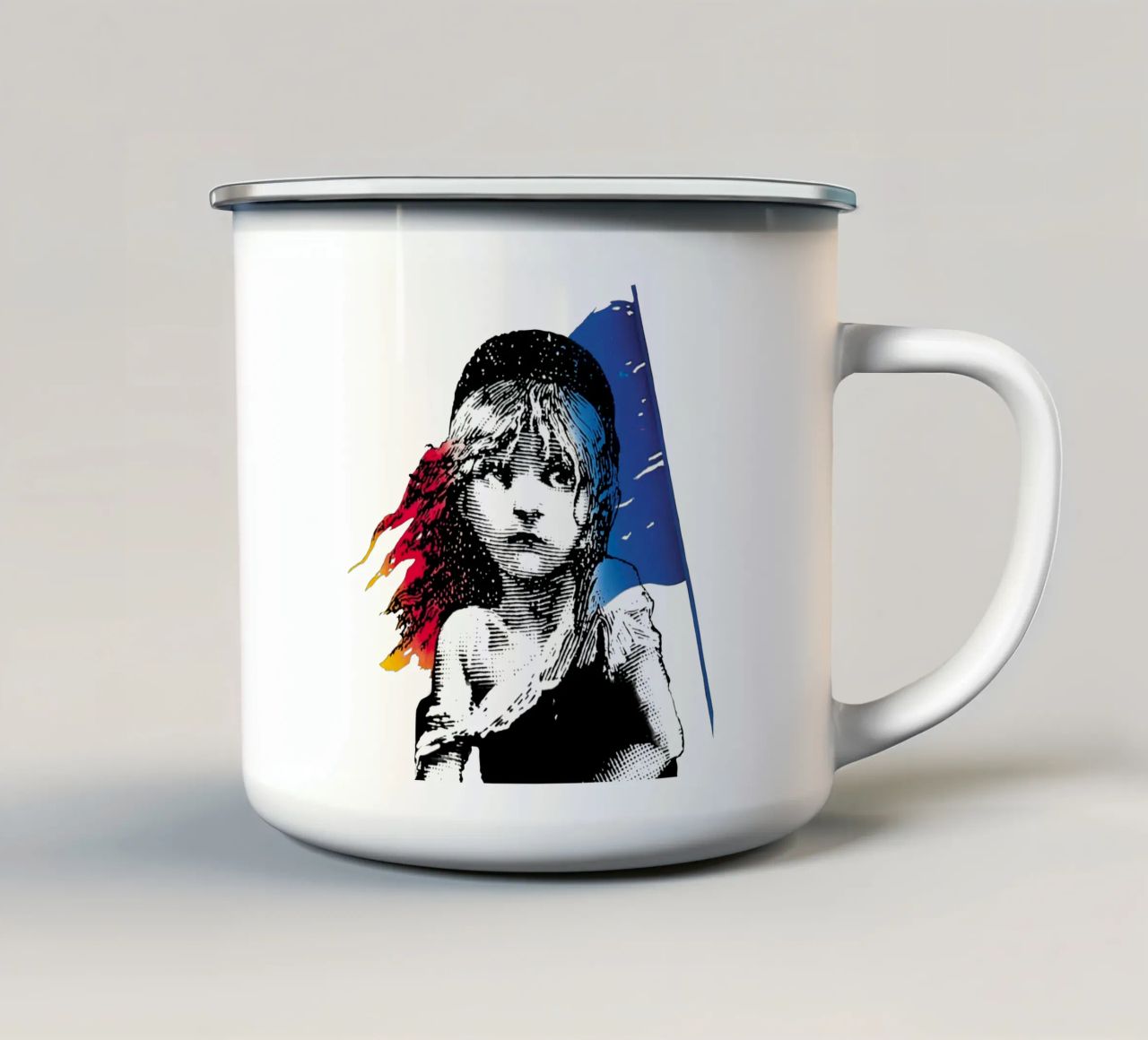 Les Misérables tazza in smalto da Fewasyes