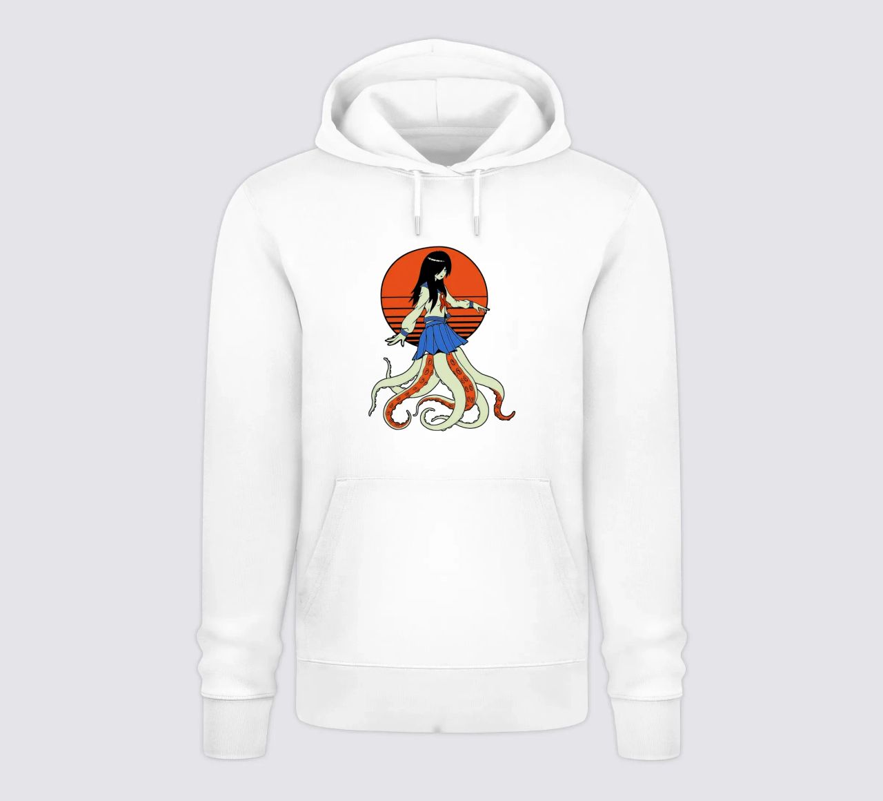 Pulpo Yokai Escolar sudadera con capucha de Fewasyes