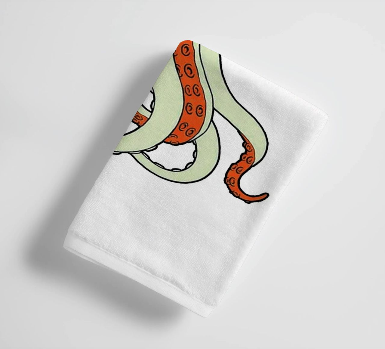 Pulpo Yokai Escolar toalla de baño de Fewasyes