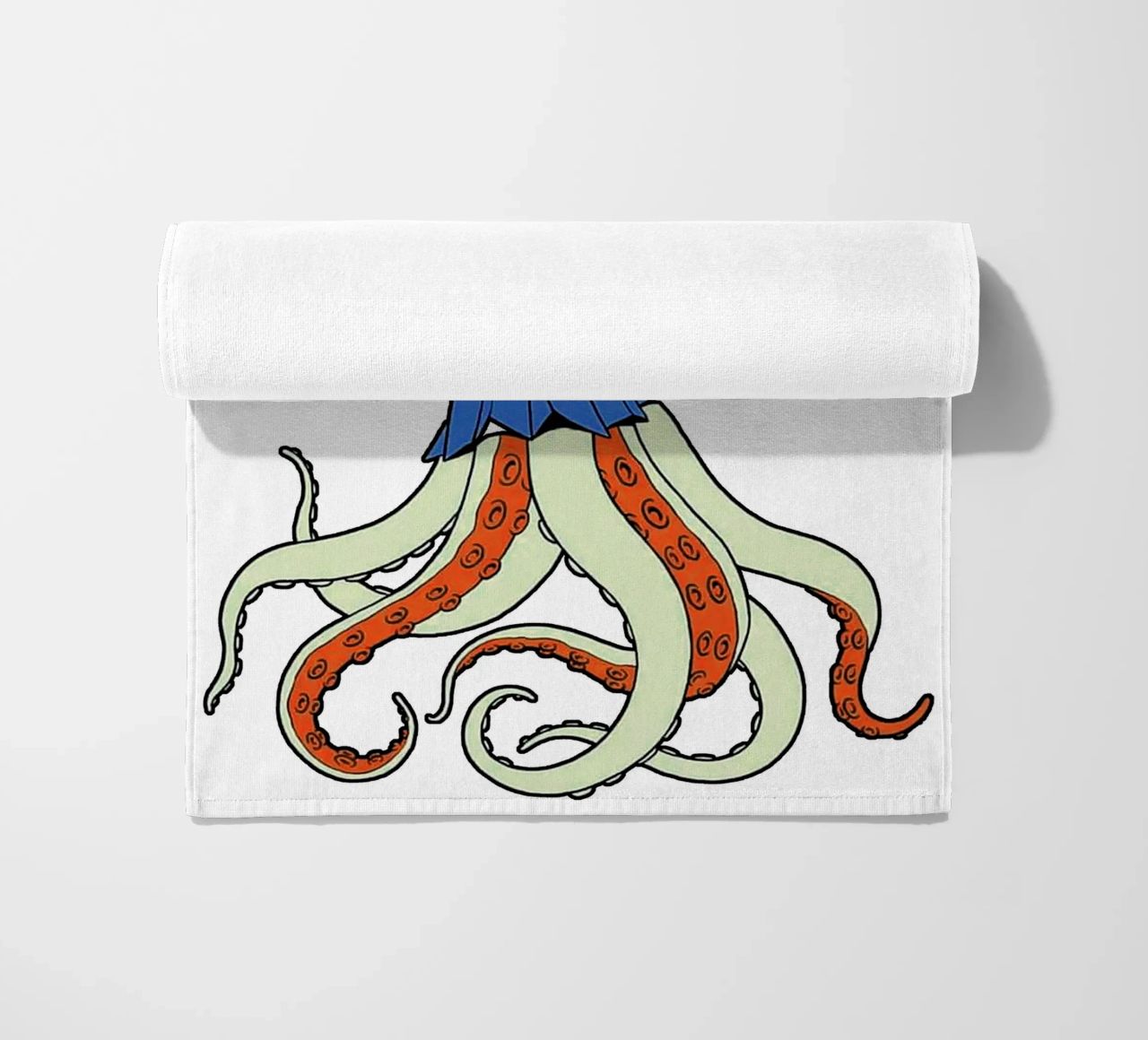 Octopus Yokai School Girl telo mare da Fewasyes
