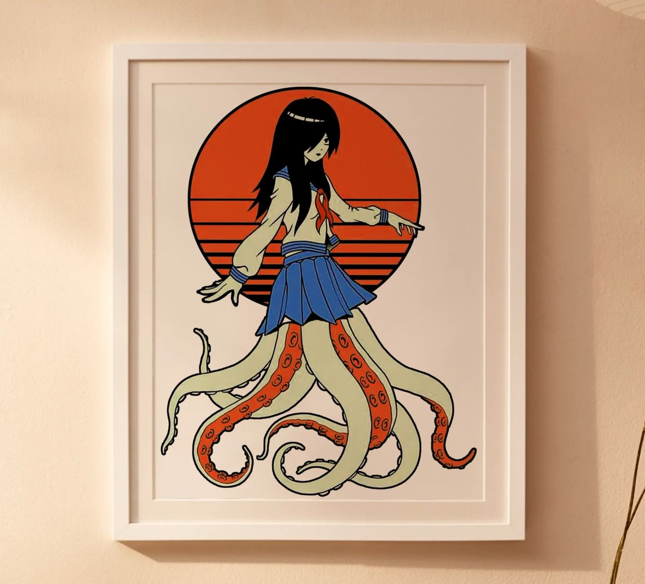 Pulpo Yokai Escolar hahnemühle de Fewasyes
