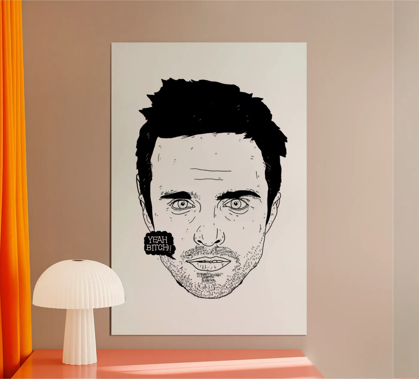 Jesse Pinkman poster van Nick Cocozza