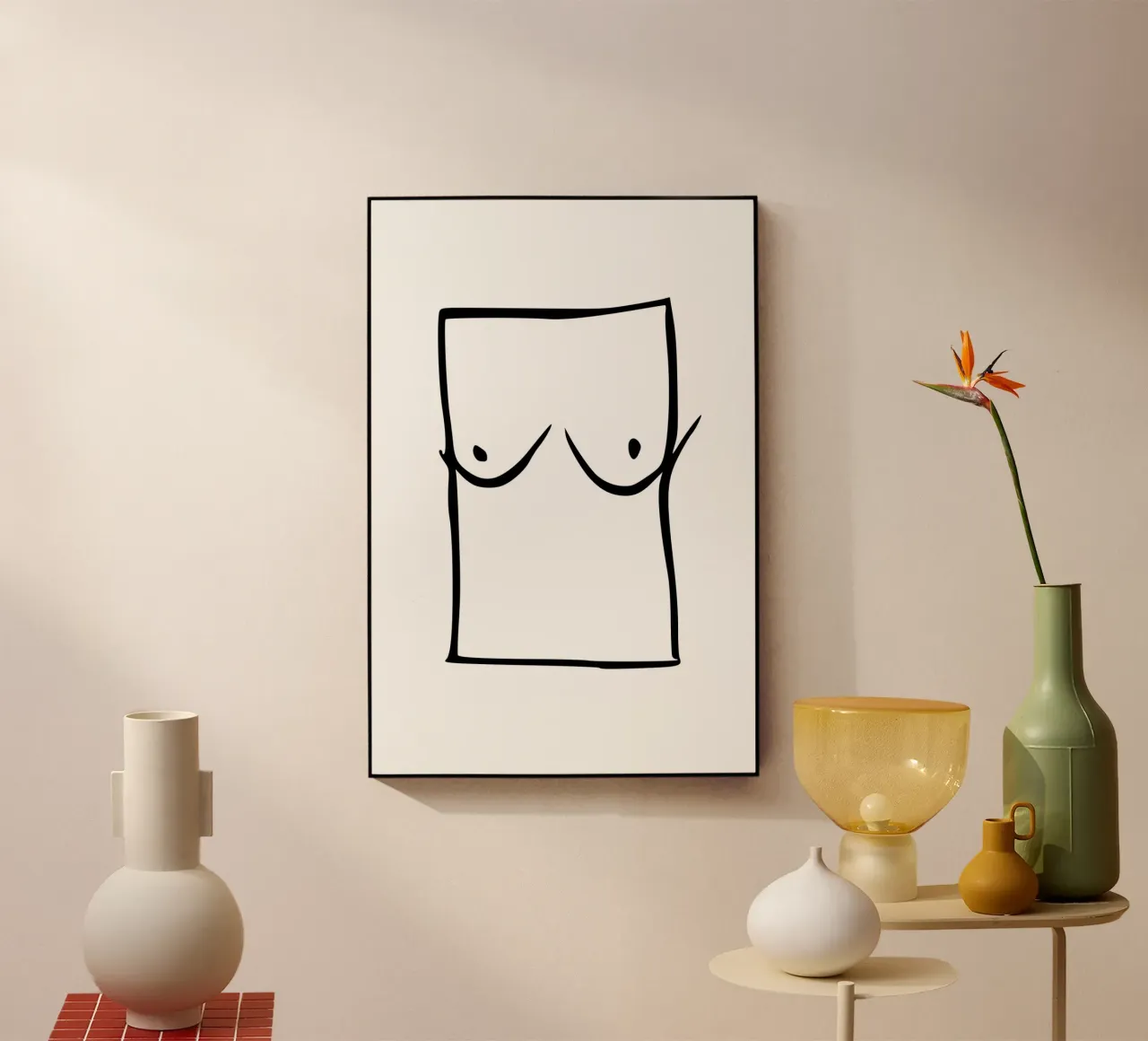 Breasts plexiglass da typostudio