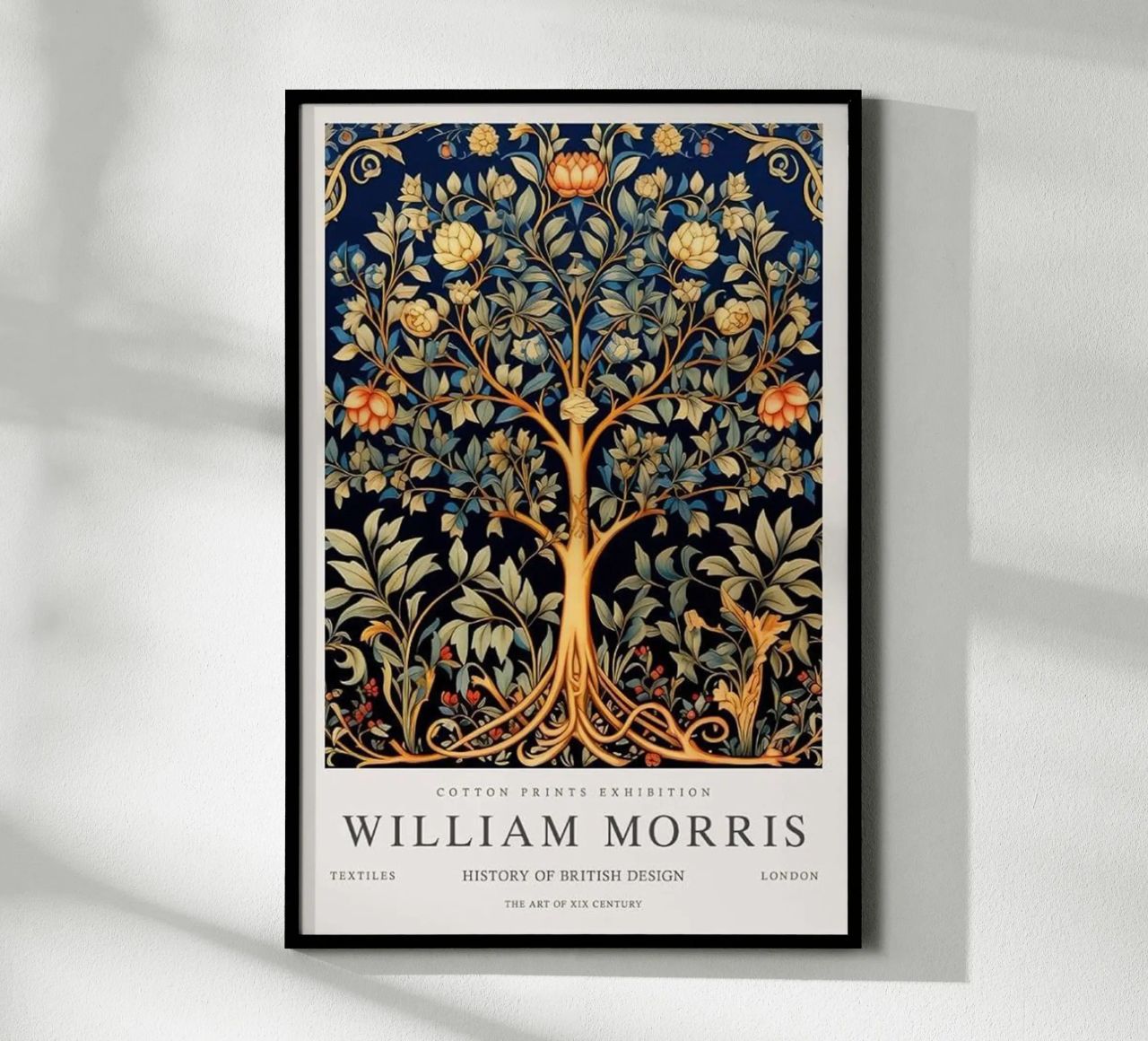 rosier d'or william morris poster de komo store