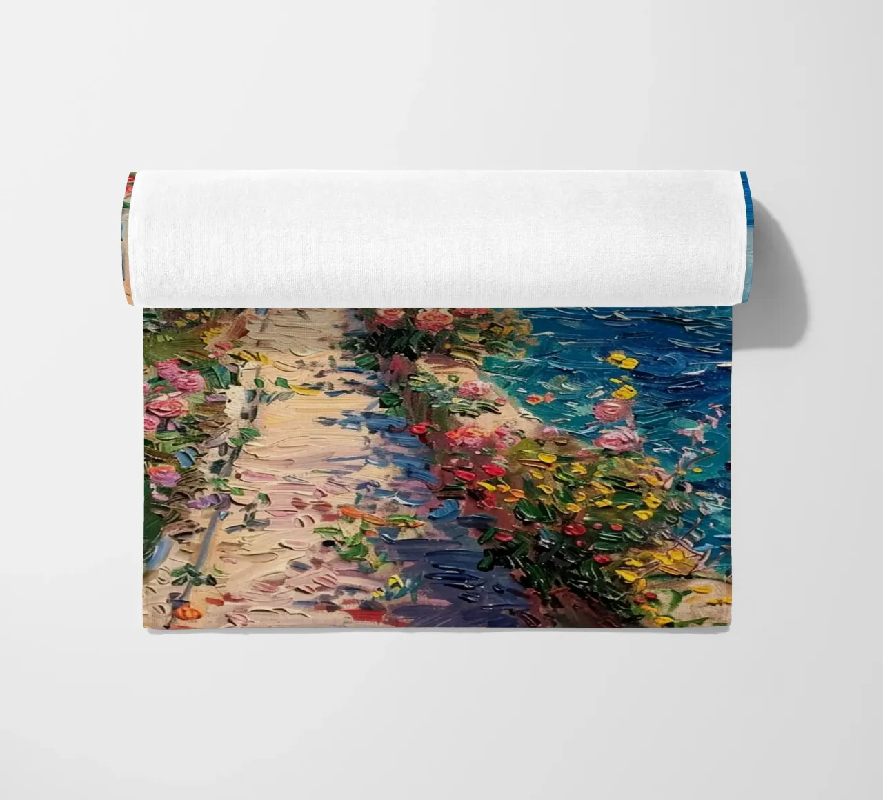Claude Monet Strada della spiaggia telo mare da belong shop