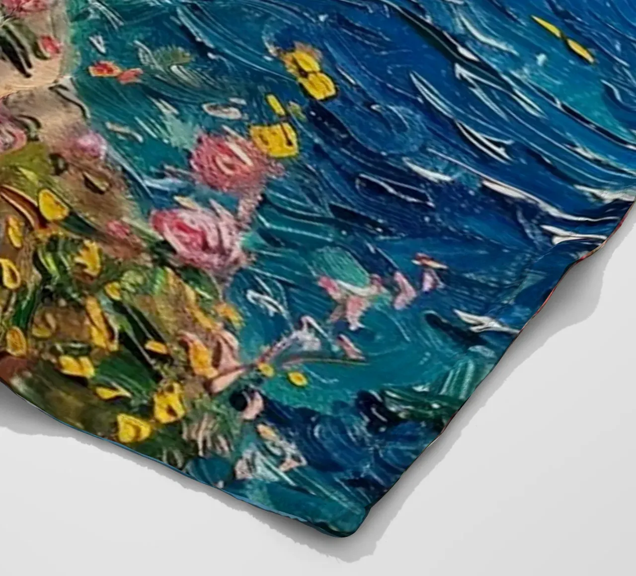 Claude Monet Strada della spiaggia coperta in pile da belong shop