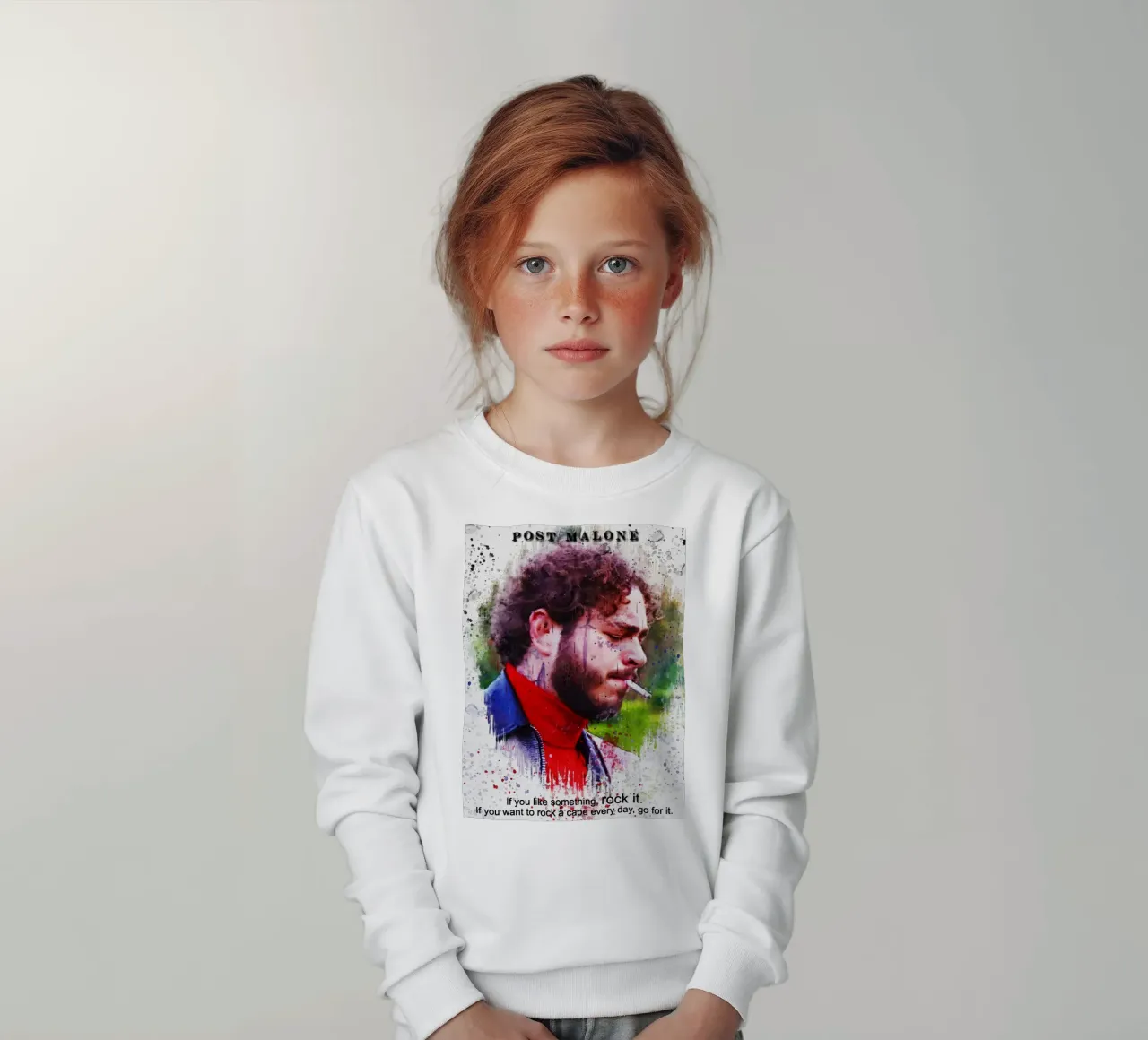 Post Malone Quotes felpa bambino da Gunawan Rb
