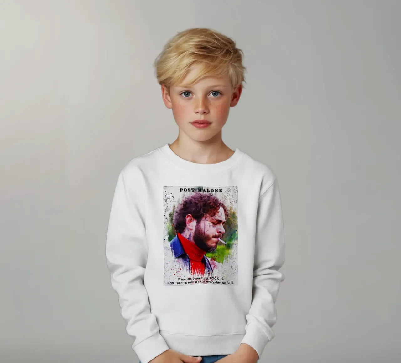 Post Malone Quotes felpa bambino da Gunawan Rb