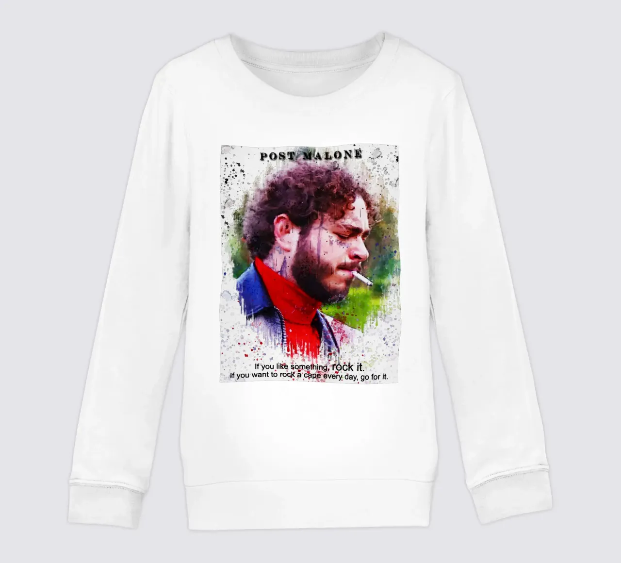 Post Malone Quotes felpa bambino da Gunawan Rb