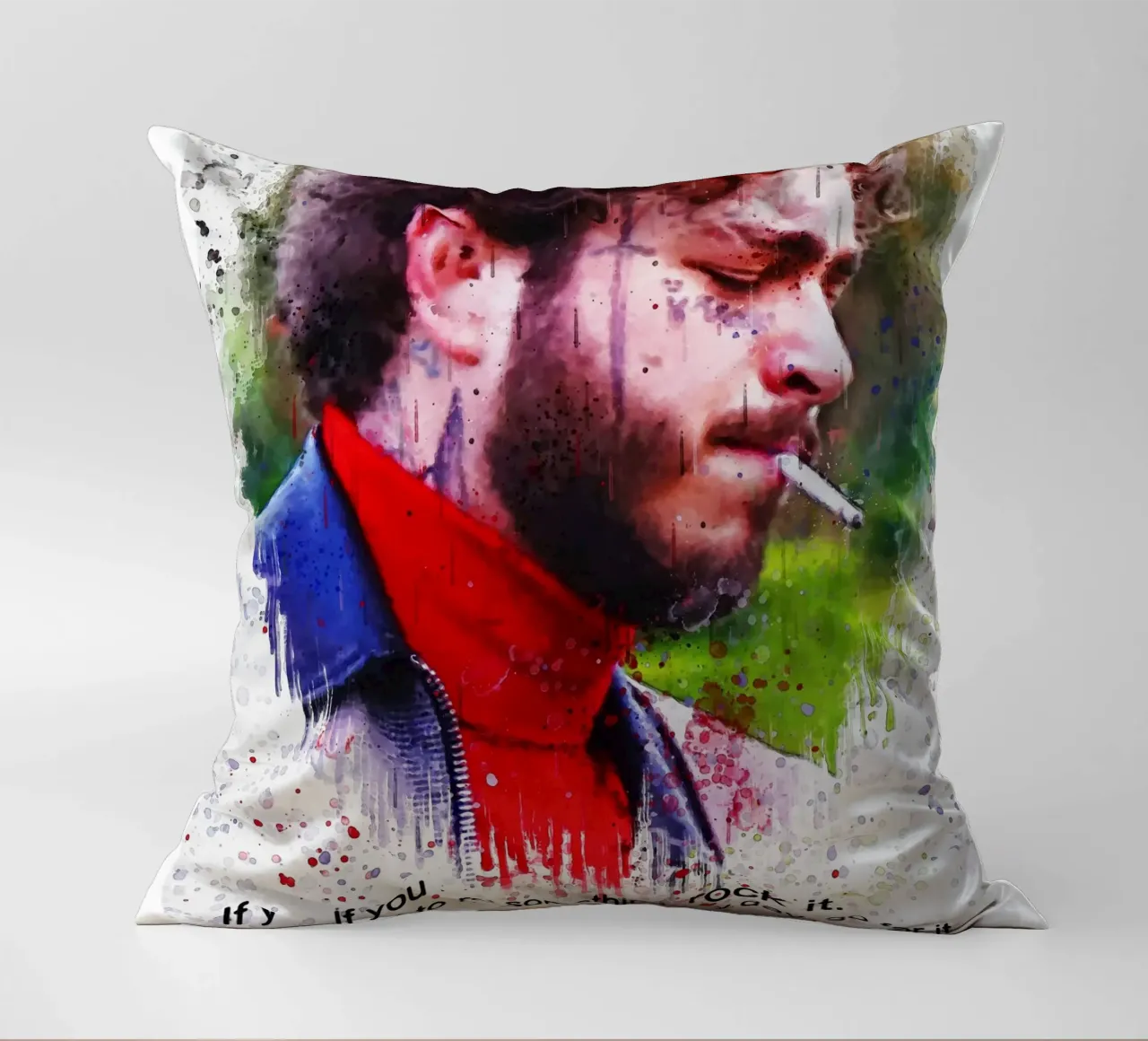 Post Malone Quotes cuscino da Gunawan Rb