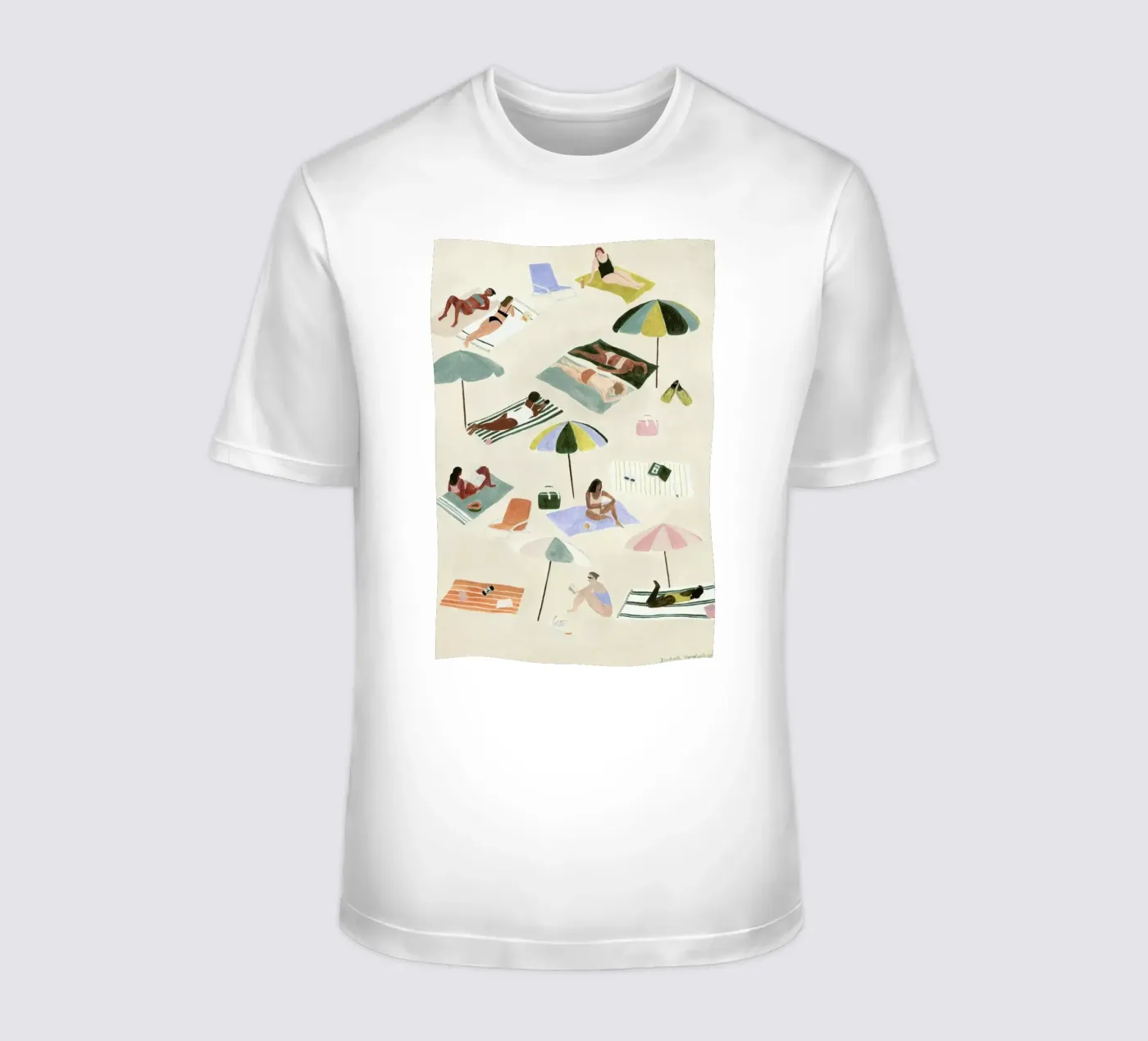 Sunbathing t-shirt da Isabelle Vandeplassche