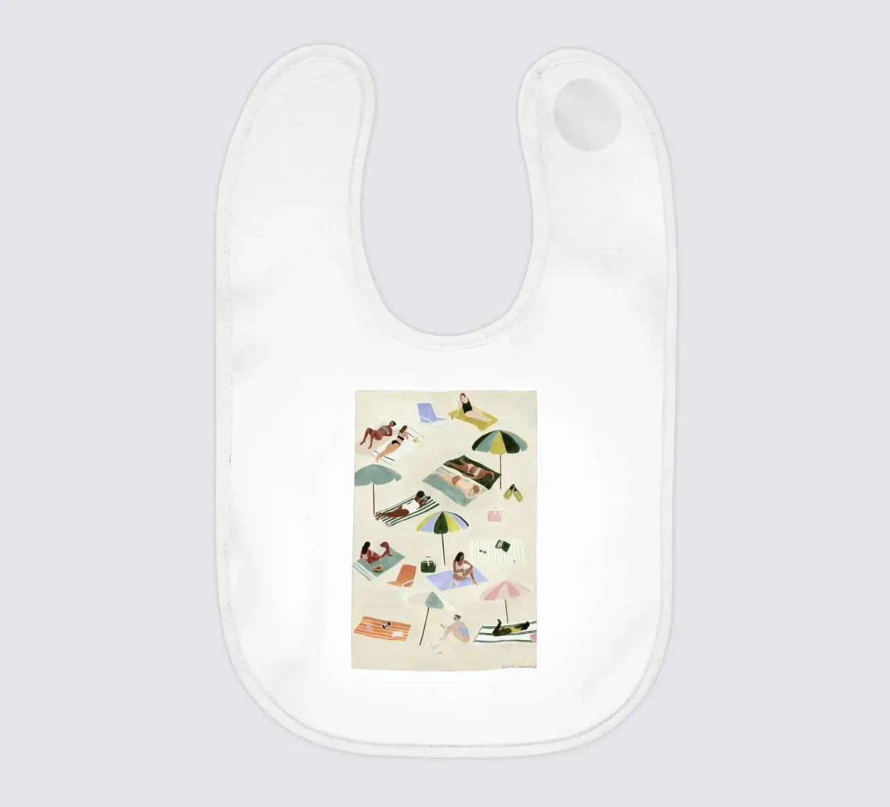 Sunbathing babero de Isabelle Vandeplassche