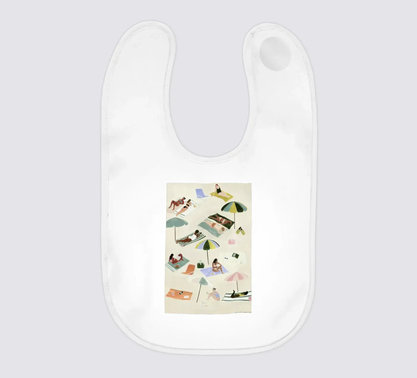Sunbathing bavoir de Isabelle Vandeplassche