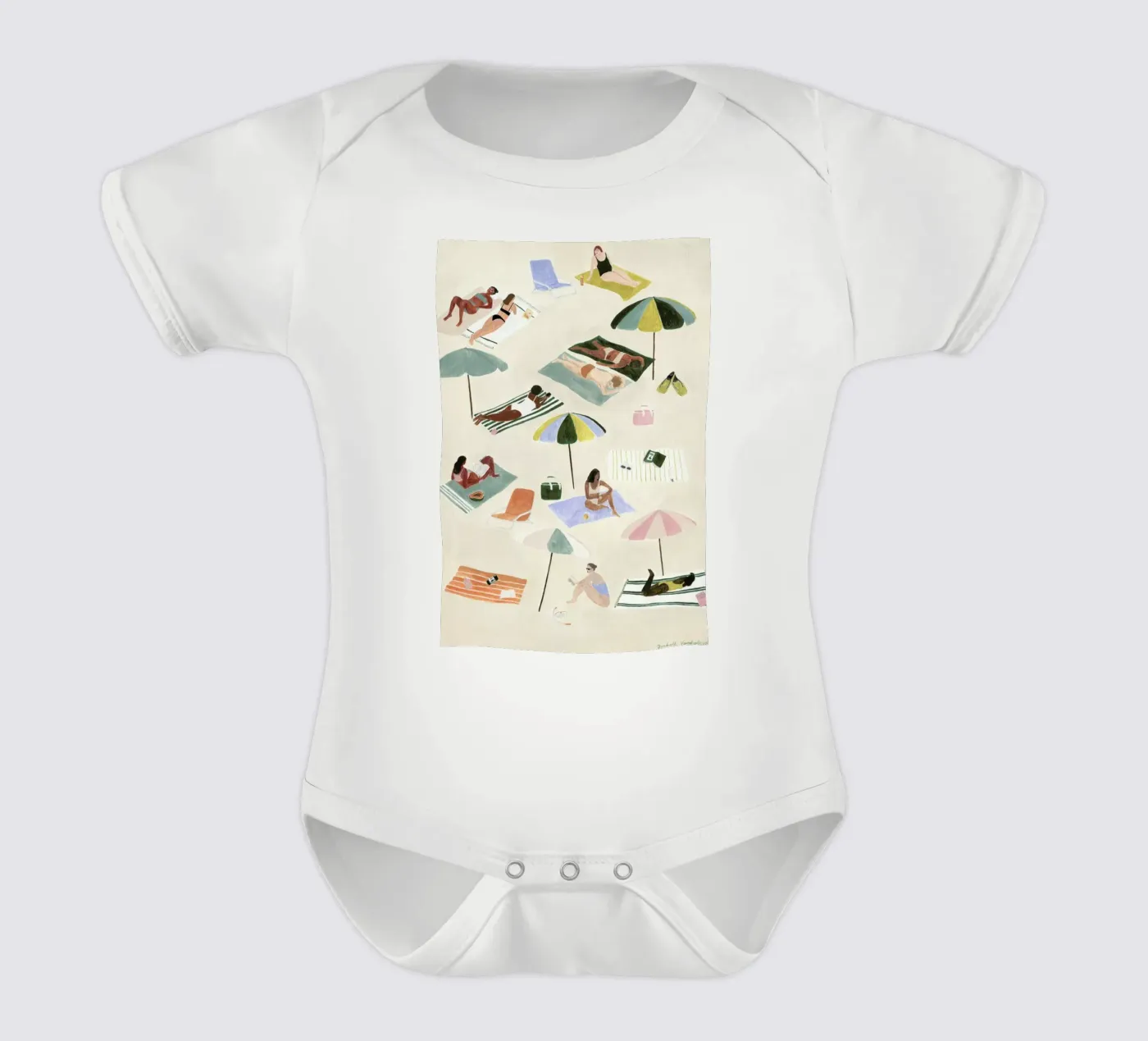 Sunbathing body bébé de Isabelle Vandeplassche