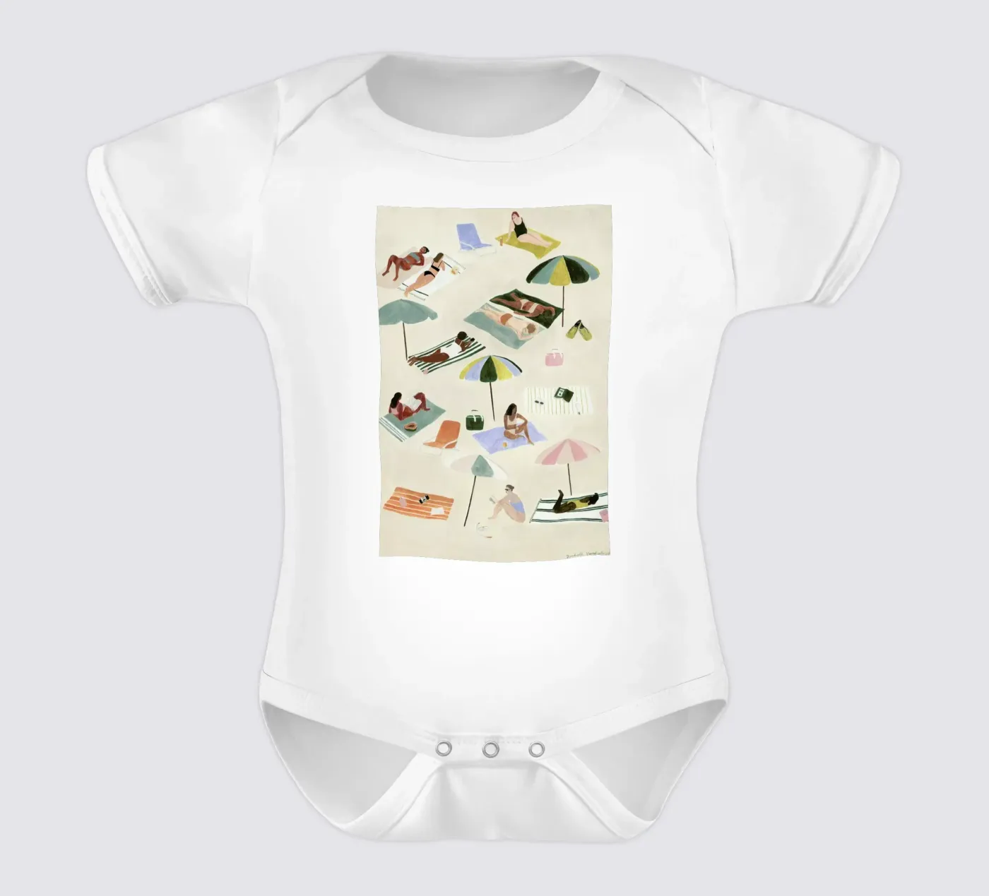 Sunbathing body bébé de Isabelle Vandeplassche