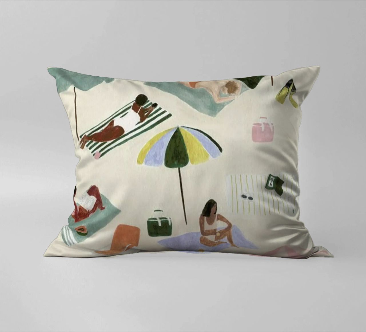 Sunbathing cuscino da Isabelle Vandeplassche