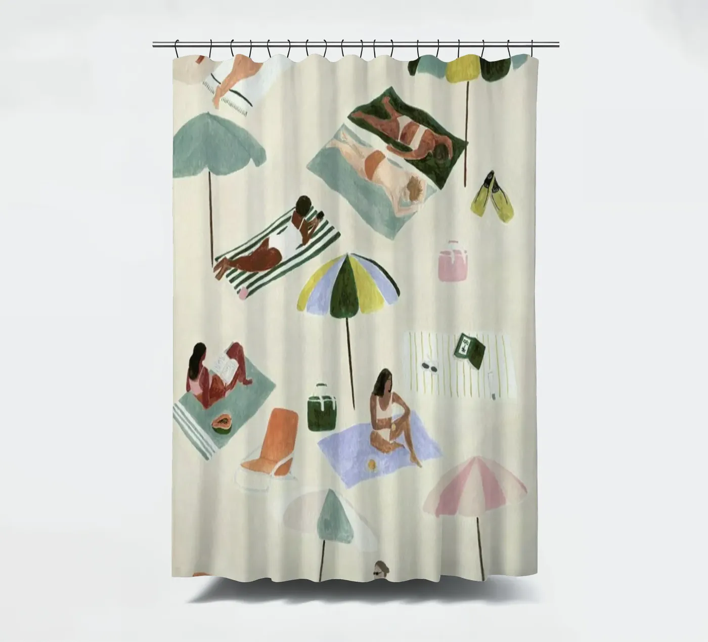 Sunbathing rideau de douche de Isabelle Vandeplassche