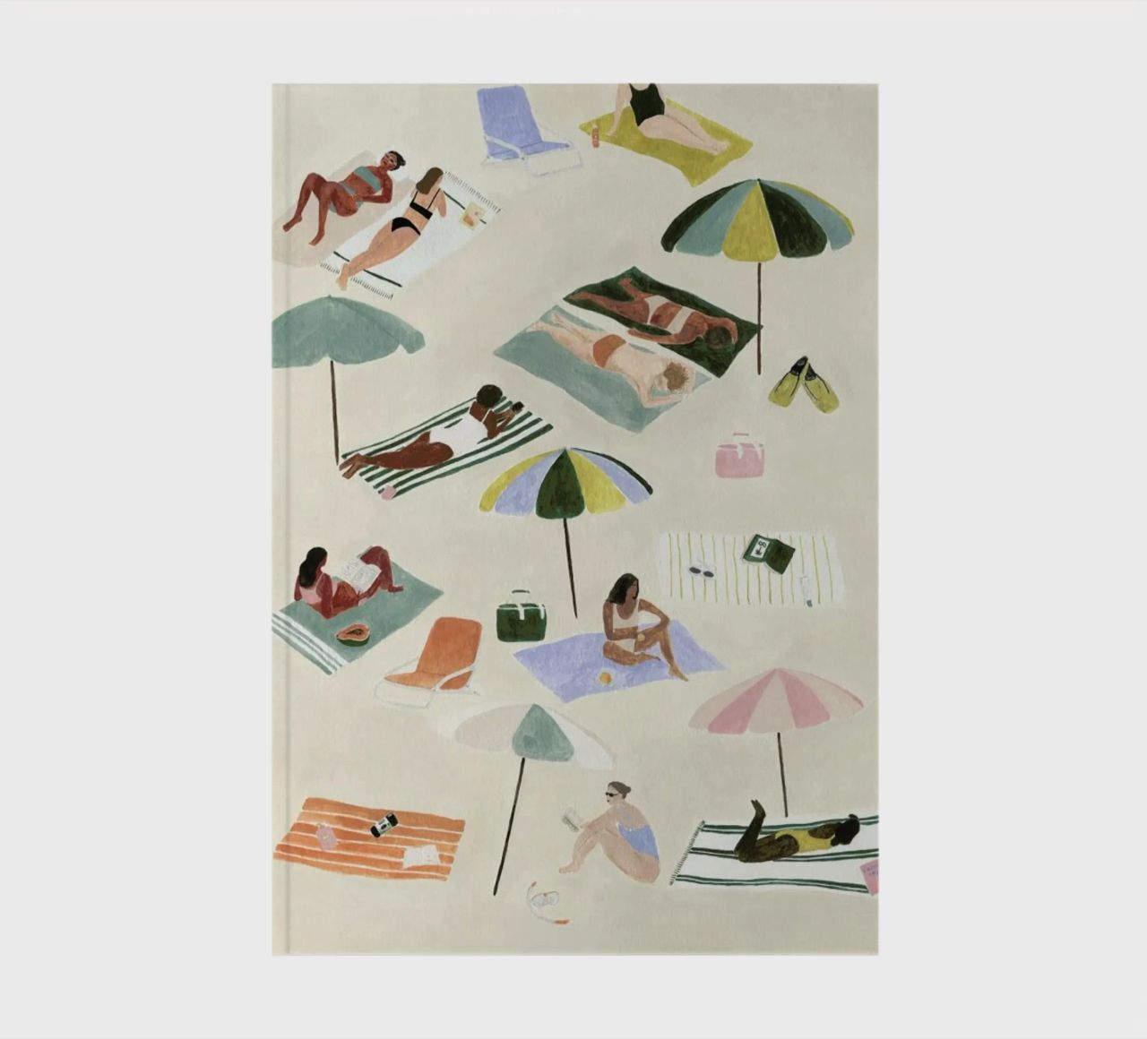 Sunbathing diario da Isabelle Vandeplassche