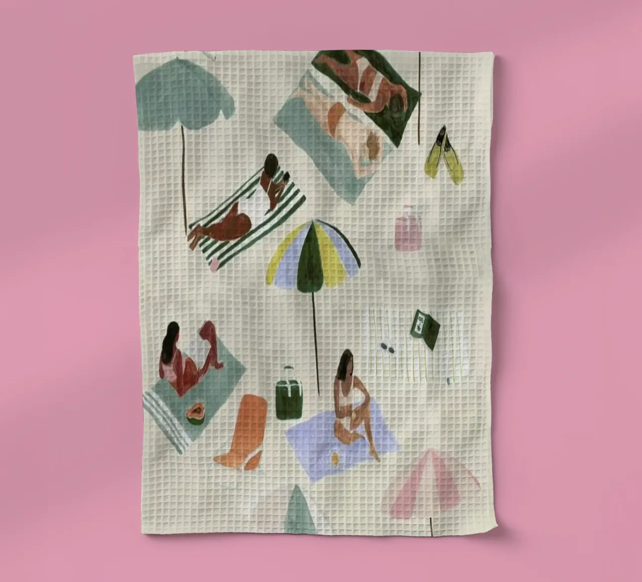 Sunbathing torchon de Isabelle Vandeplassche