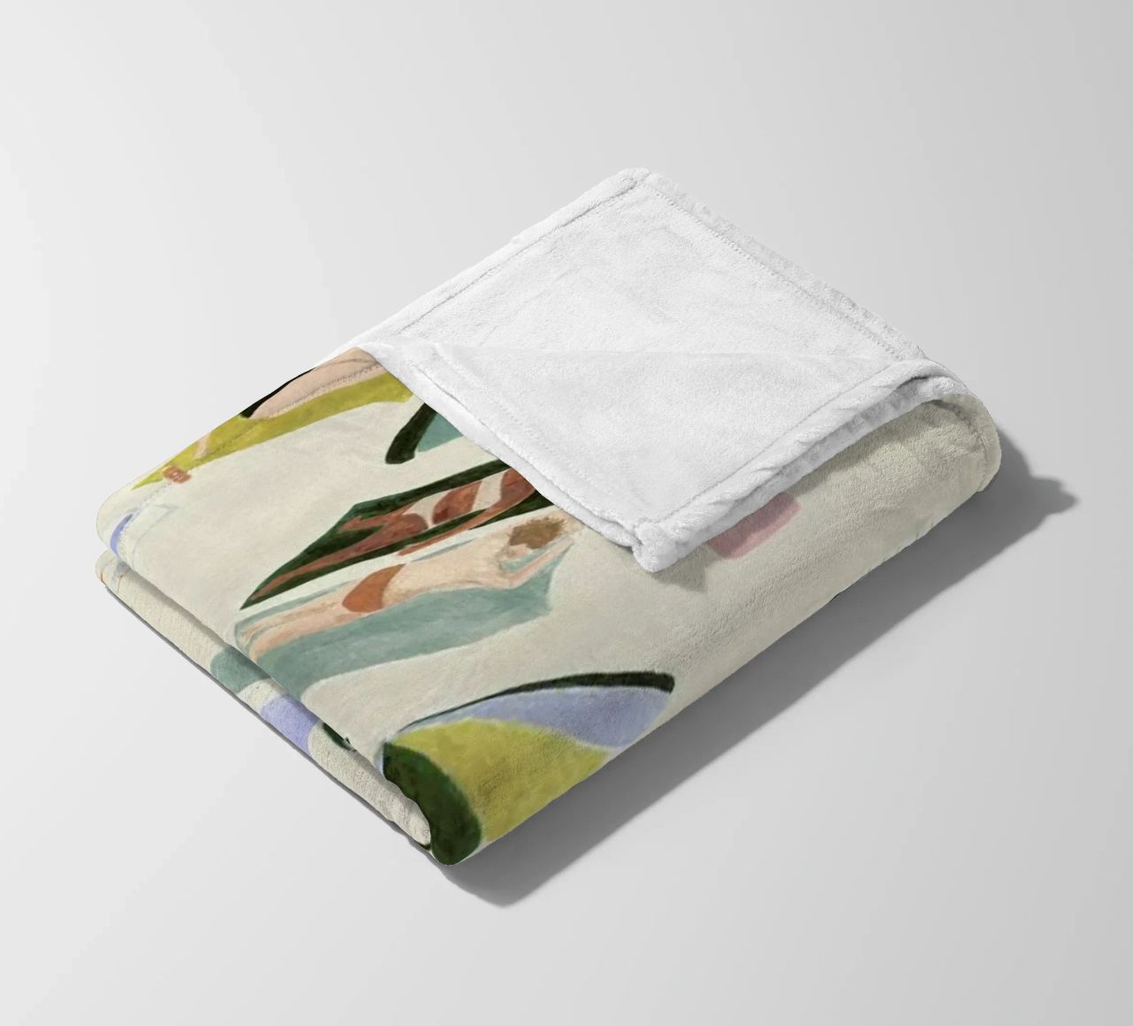 Sunbathing coperta in pile da Isabelle Vandeplassche