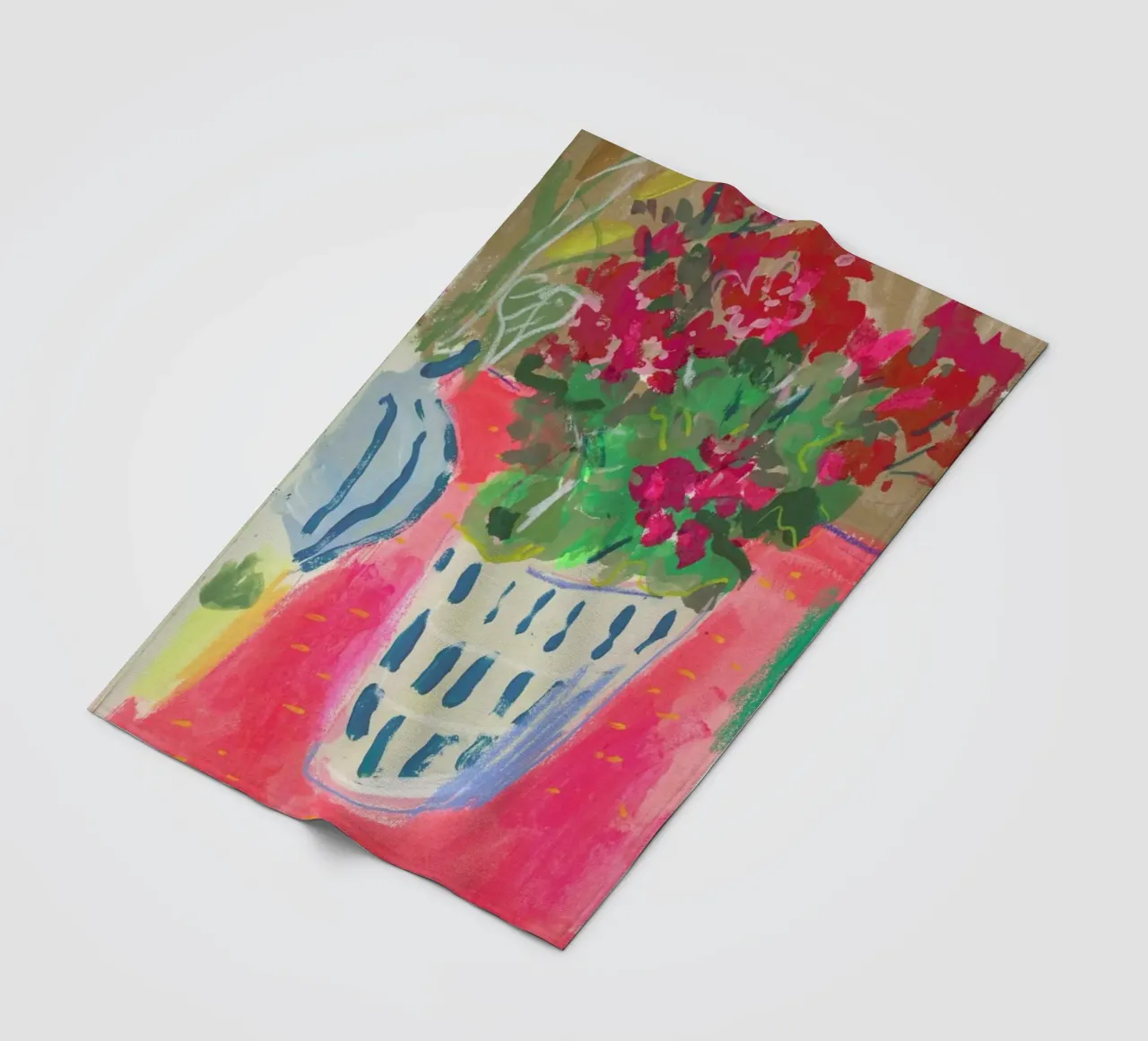 Mixed Media Sketchbook coperta in pile da Sonia Brittain