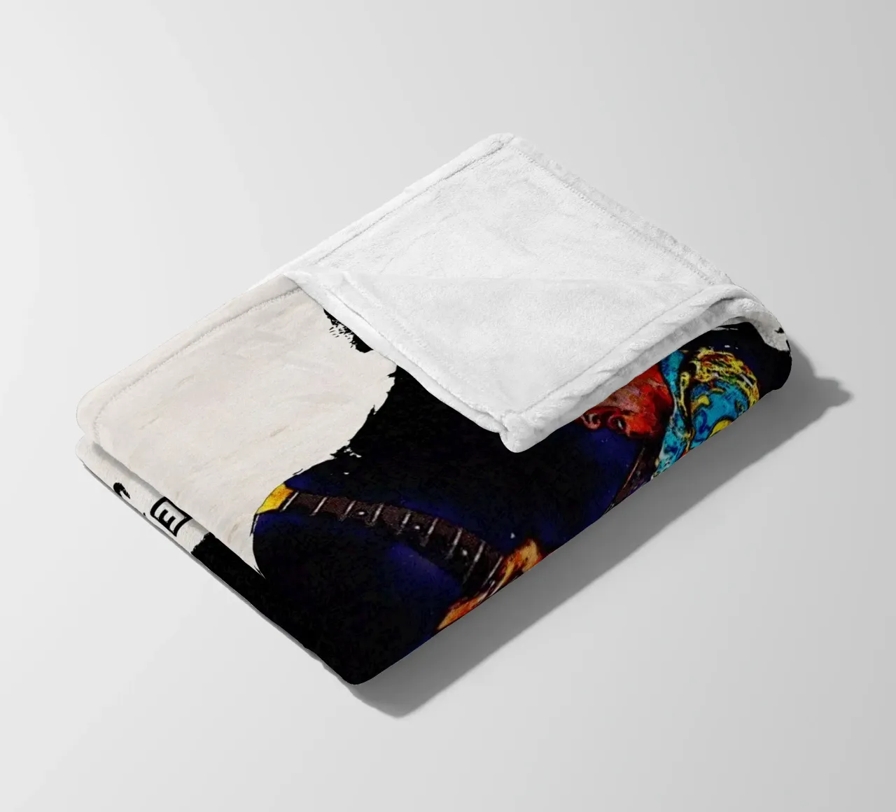 I kiss the sky fleece blanket by Gunawan Rb