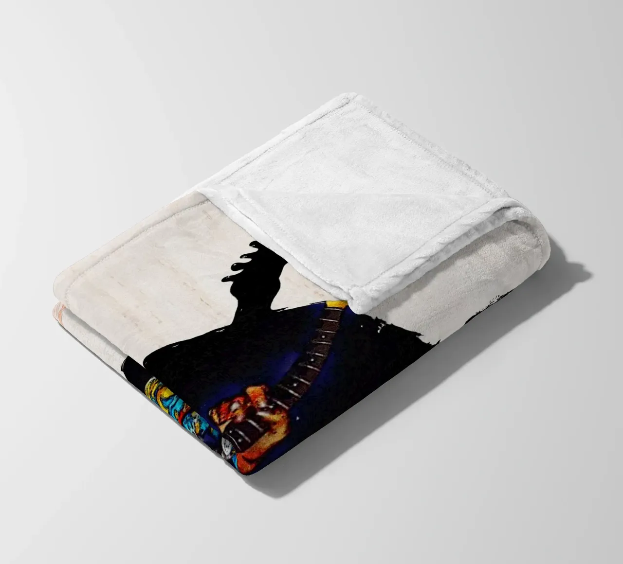 I kiss the sky fleece blanket by Gunawan Rb