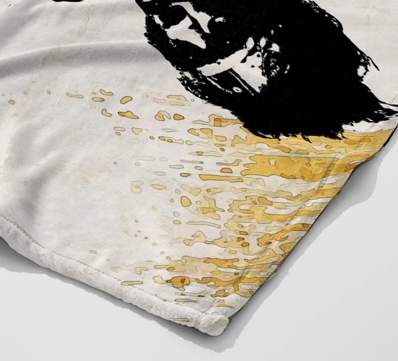 I kiss the sky fleece blanket by Gunawan Rb