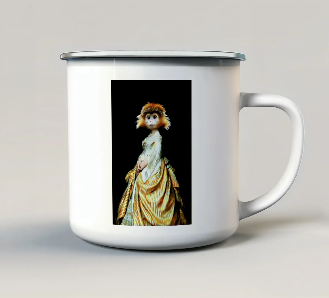 Ariane tazza in smalto da Tein Lucasson