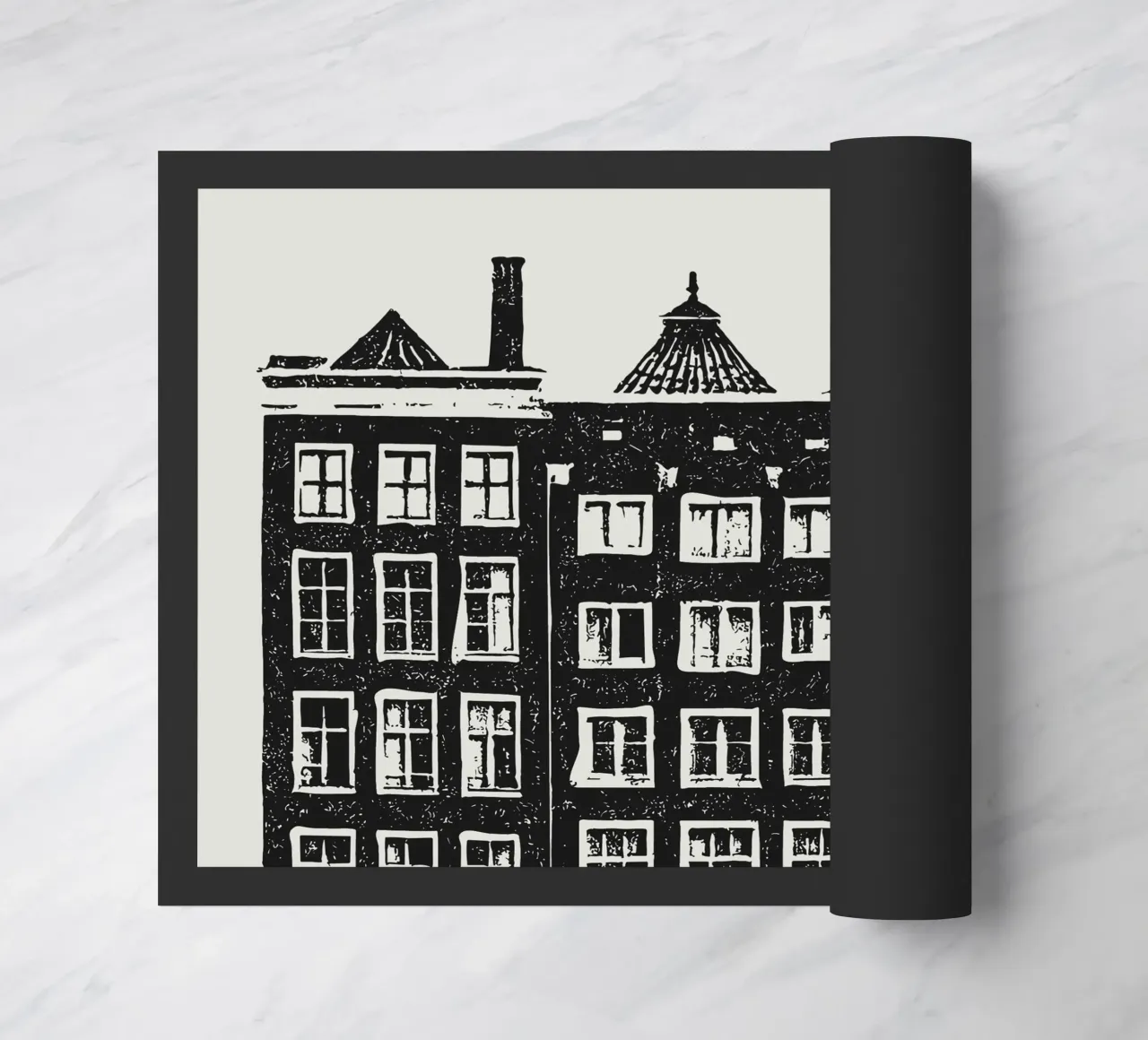 Amsterdam - Dutch Blockprint zerbino da Studio Mooodz