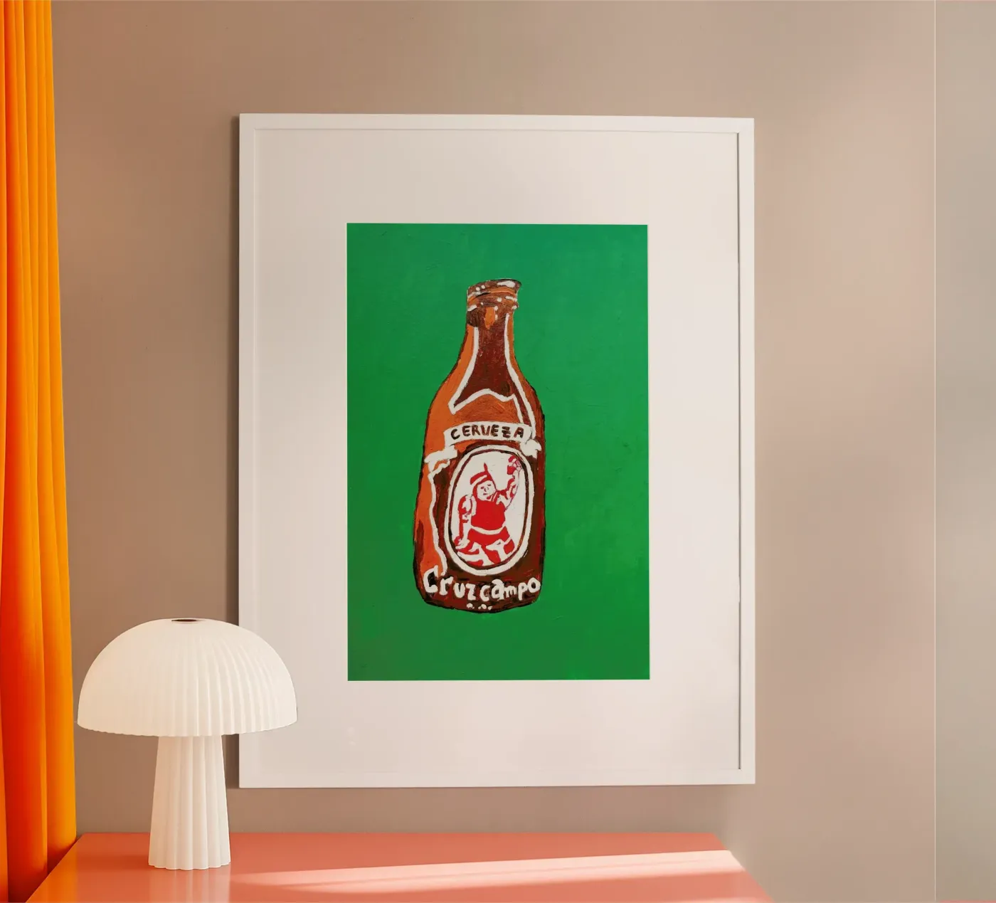 Cerveza poster da Blanca Nuñez Pozuelo