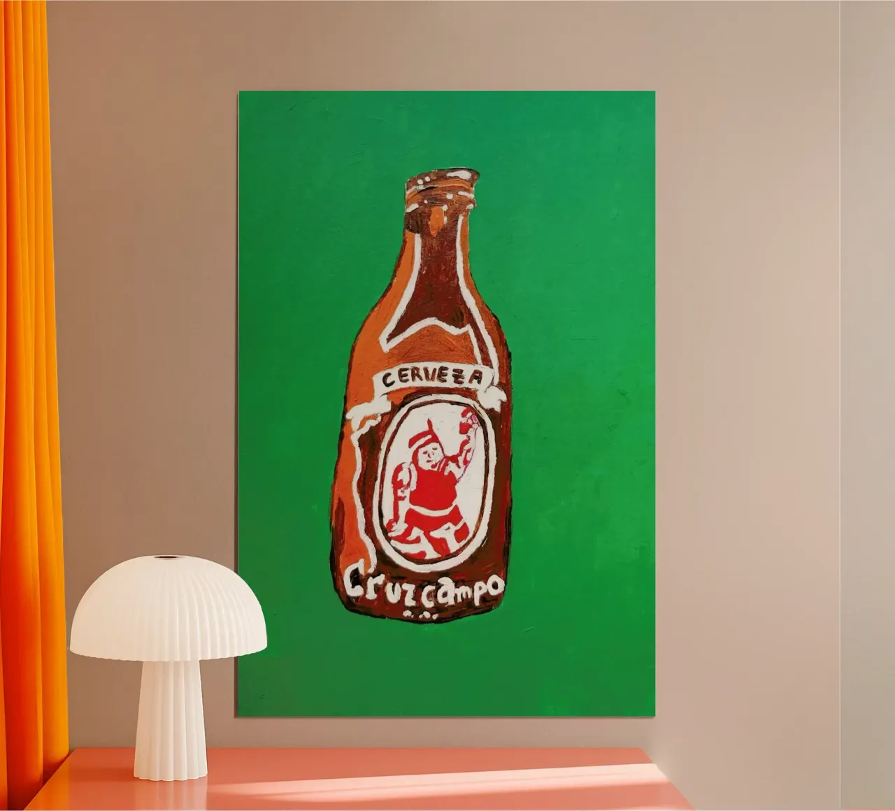 Cerveza poster da Blanca Nuñez Pozuelo