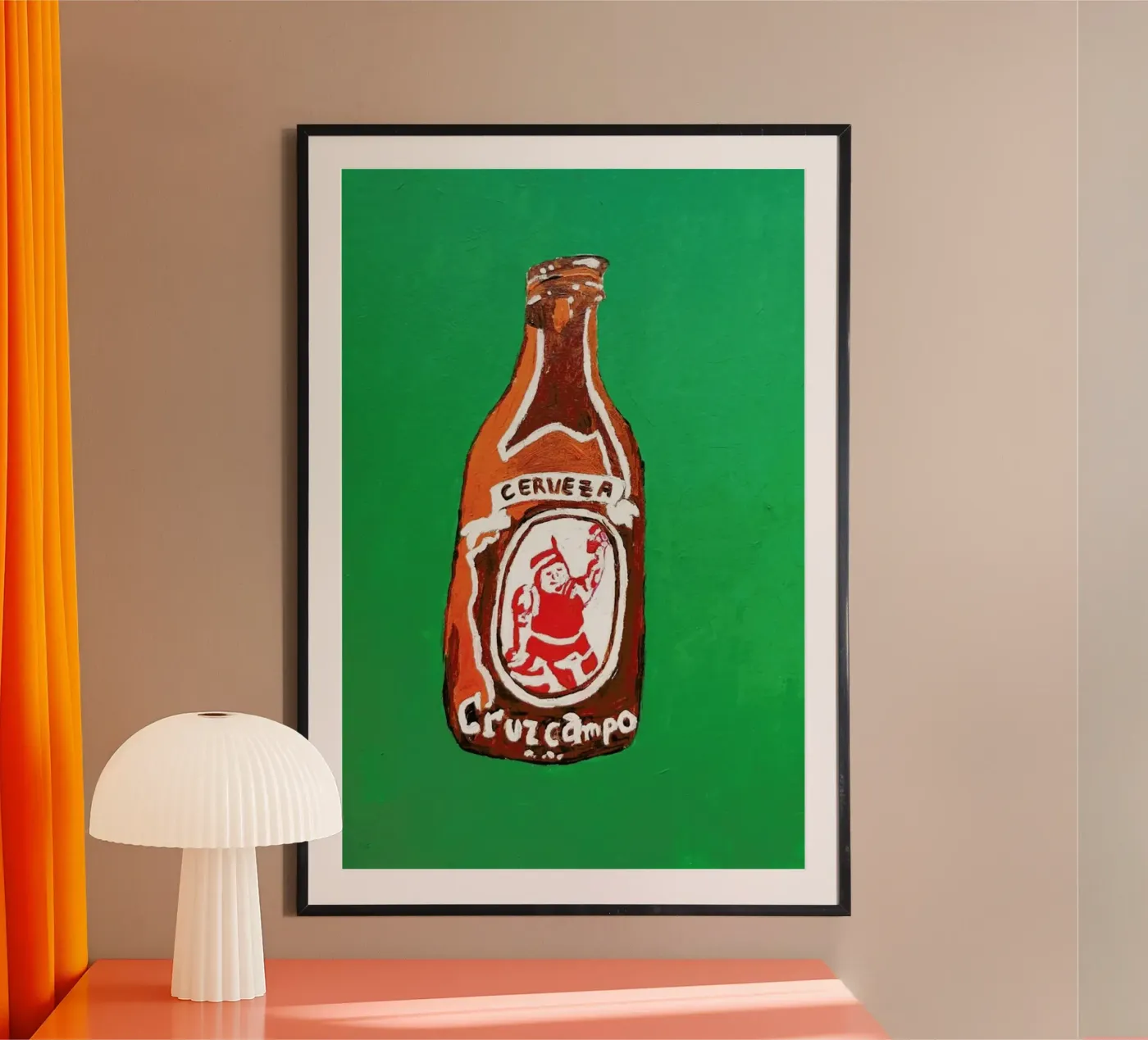 Cerveza poster da Blanca Nuñez Pozuelo