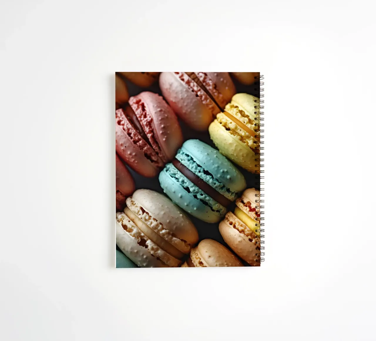 A touch of France in every layer spiral notebook by M-Ulrich-Digital Art
