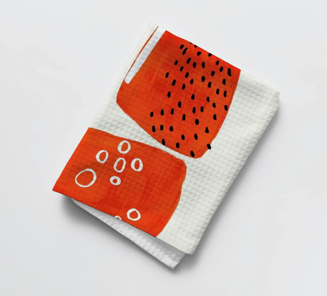 Ocean Coral tea towel by EnShape