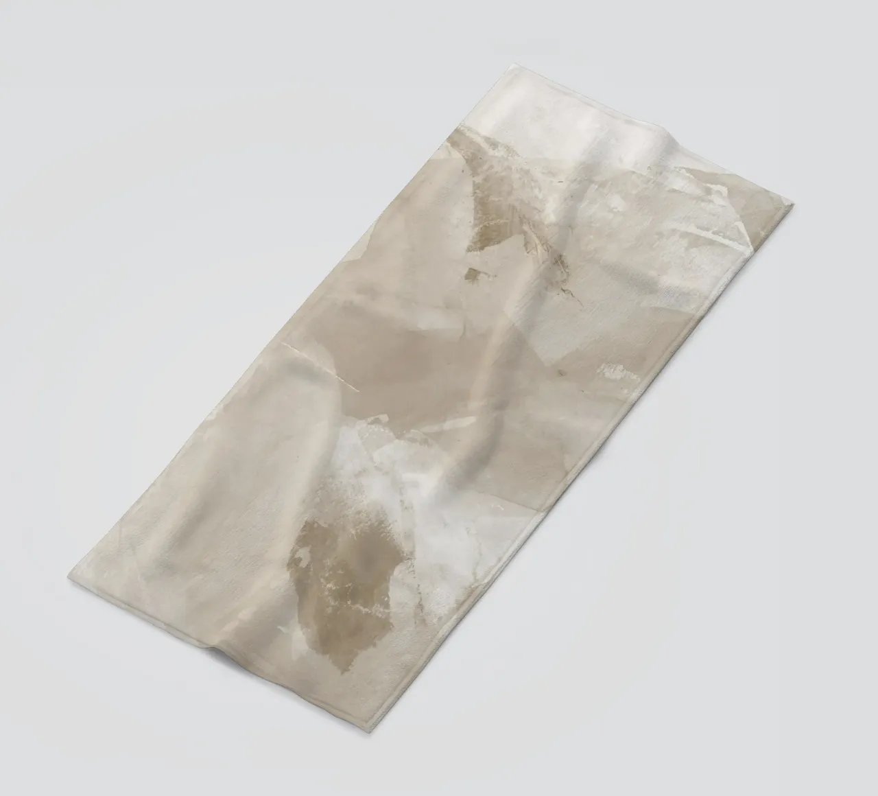 Pennellate di beige 6 telo mare da NouveauPrints