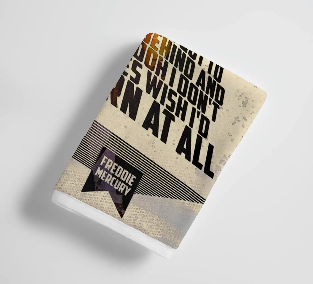 Bohemian Rhapsody (Libro dei testi) asciugamano da bagno da Gunawan Rb